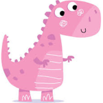 The pink Dino group