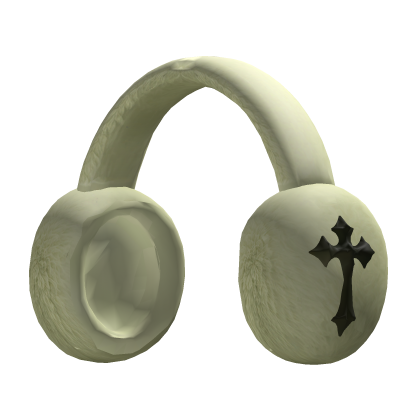 Fluffy Headphones Y2K Roblox item