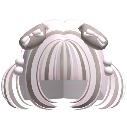 ♡ cute pink kawaii puppy girl hair  Roblox item