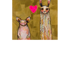LLAMAS and PIG's school