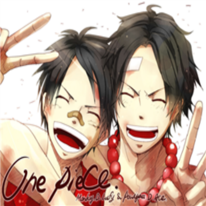 Luffy Ace one piece Roblox decal