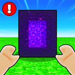 💥Build Bridge to Nether!