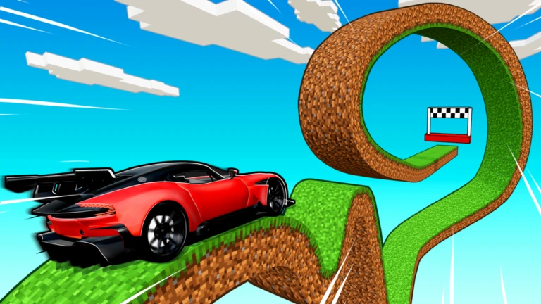 🔥[RACE] Epic Car Stunt Race Obby