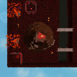 capture the flag VI volcanic eruption