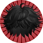 Fluffy Messy Hair Black