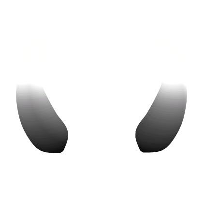 Glowing Horns Black and White Gradient