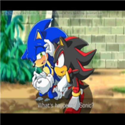 Why is sonic Crying Roblox decal