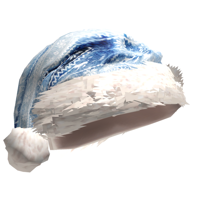 Cozy Christmas Natal Santa Hat (Light Blue)
