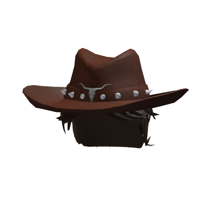 Messy Hair + Cowboy Hat