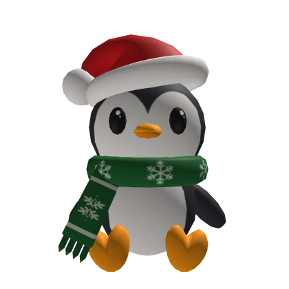 Cute Christmas Santa Penguin