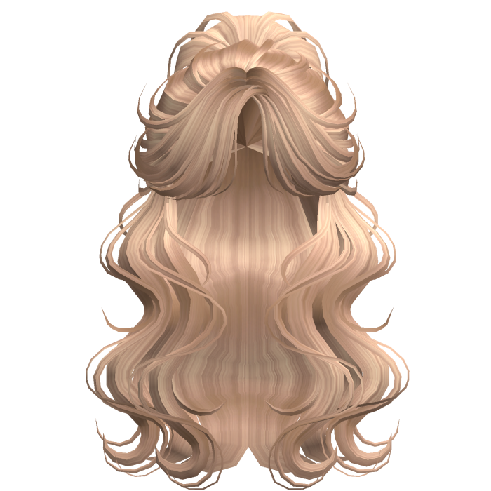 Crimped Wavy Empress Ponytail Silky Brown