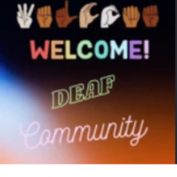 Deaf community hangout
