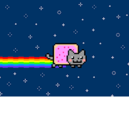 nyan cat cart ride!!