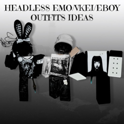 [BOY] Headless Emo/Vkei/Eboy Outfits Ideas