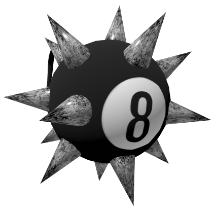 Spiky 8-Ball Backpack [Blocky]