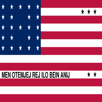 Flag of Bikini Atoll Roblox decal