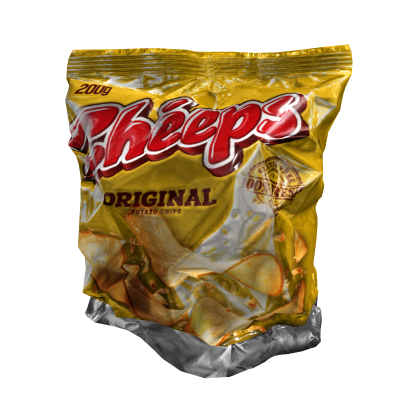 MARCHÉE - Original Potato Chip Bag Headpiece