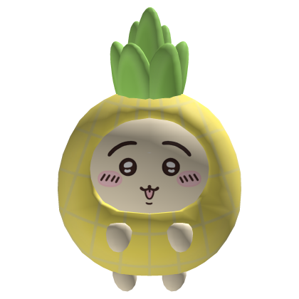 🍍 Kawaii Usagi Chiikawa pineapple fruit floor pet