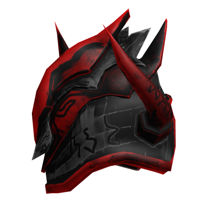 Ancestral Shoulder Armour - Left - Red Black