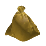 Golden Trash Bag