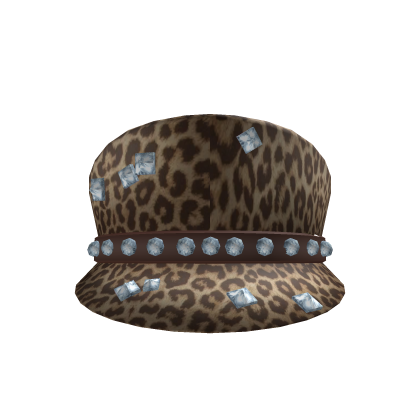 y2k hat with rhinestones