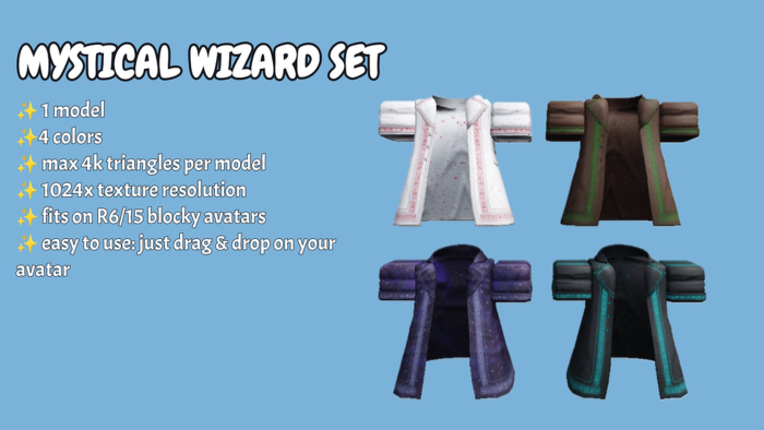 [R15/R6] Mystical wizard set preview 1