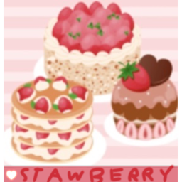 Bundle of cakes (all strawberry flavored)