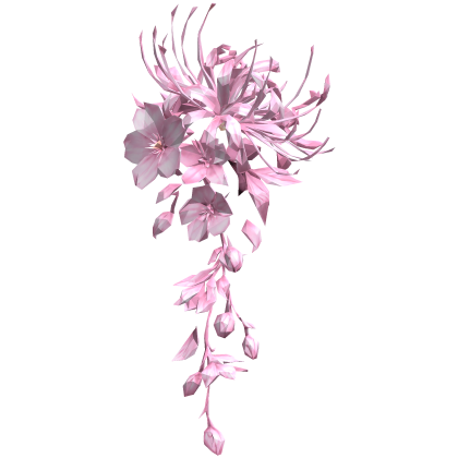 配置 baby pink spider lily vines flower arrangement