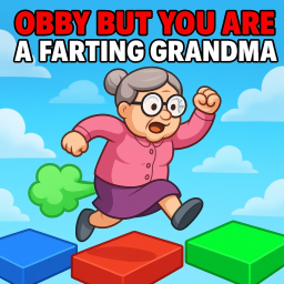 Obby But You Are A Farting Grandma💨