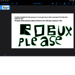 The robux with mar_derp (1st group mar_derp made!)