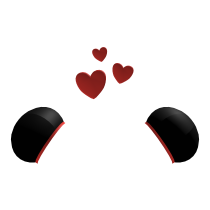 Kawaii Pucca Hair Buns w/ Hearts