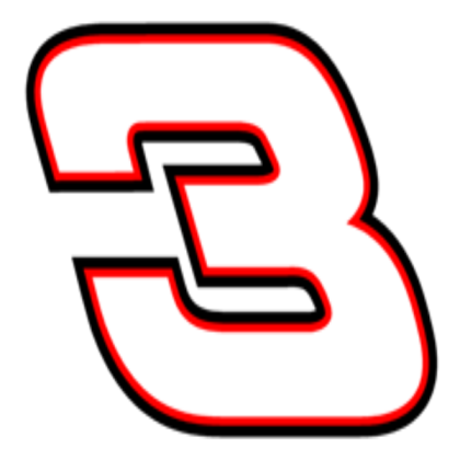 Austin Dillon Number 3 Transparent Roblox decal