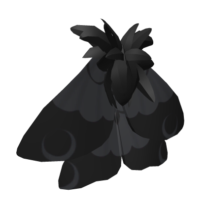 Moth Wings Black