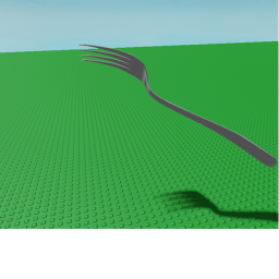 get flung by a spinning fork.