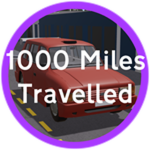 1000 Miles Travelled