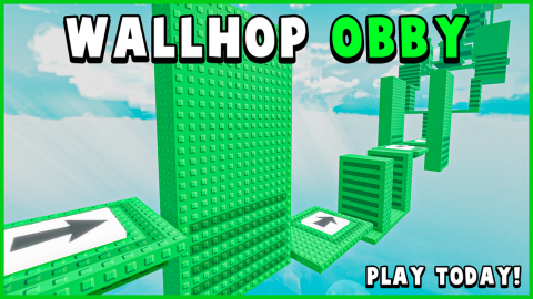 Nearly IMPOSSIBLE Wall Hop Obby