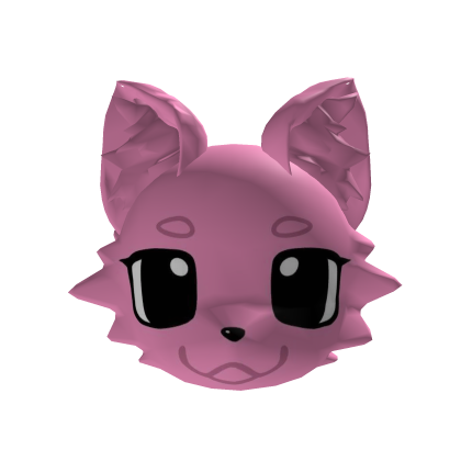 Cute Pink Furry Head