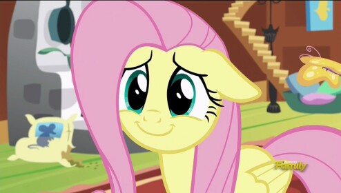 Fluttershy's new home 