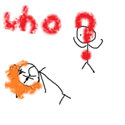 help ahhh clown got dye noo
