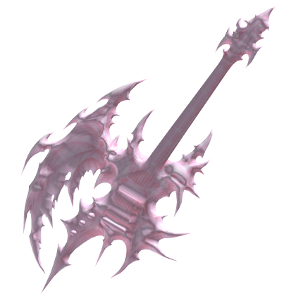 Big Pink Hellwing Skullbound Vampire Guitar