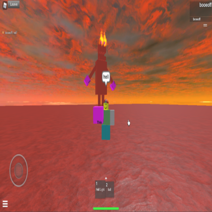 cursed demon (JOKE) Roblox decal