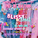 - blissy closet -