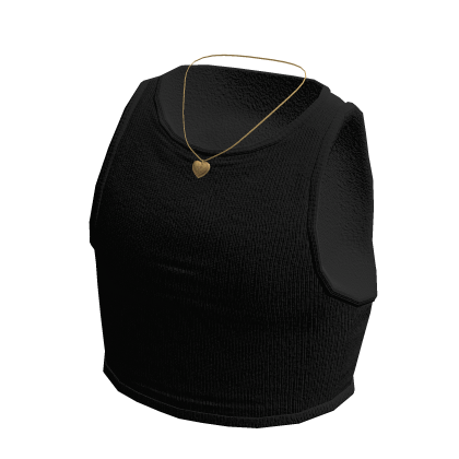 BB Winter Chic Crop Top Black