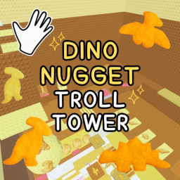 Dino Nugget Troll Tower 🦖
