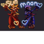 sun and moon show idiots