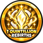 1 Quintillion Rebirths Roblox badge thumbnail