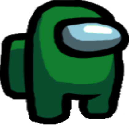 Among Us Green Roblox decal