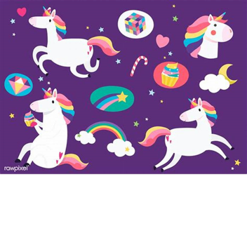 Fluffy unicorns land!