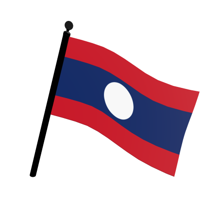 The Flag he Country Laos