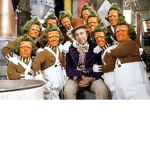 Willy Wonka's oompa loompas